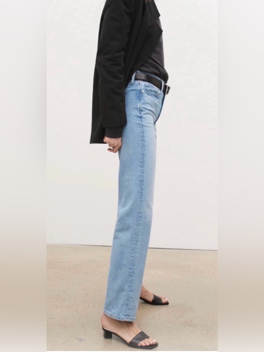 AYR Light Wash Straight Leg Jeans - Picture 4 of 11